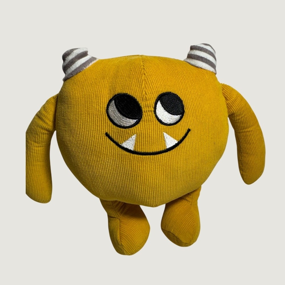 Nibbles The Book Monster Plush Yellow Toy 2016 Emma Yarlett Kane Miller